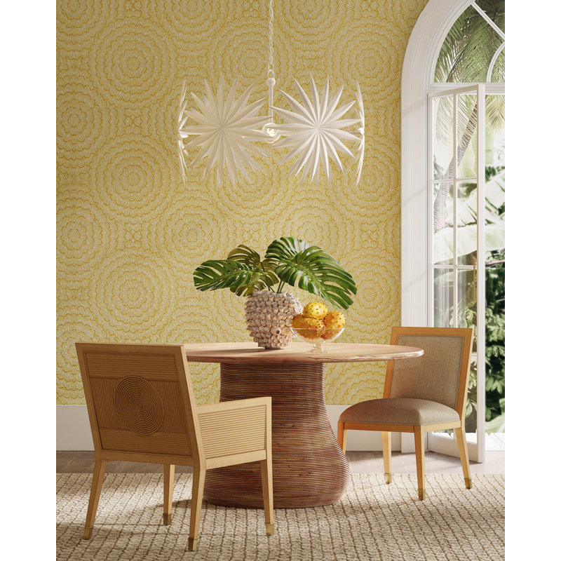 Santos Vintage Armchair, Barrett Dusk, Beige Polyester Blend, Natural Wood