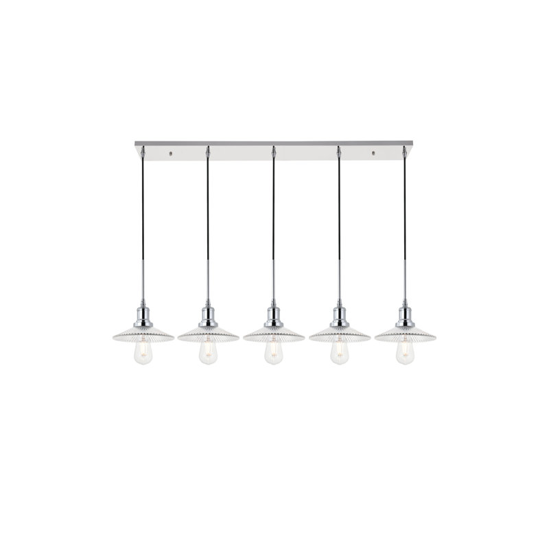 Serafin 5 - Light Kitchen Island Pendant, Chrome