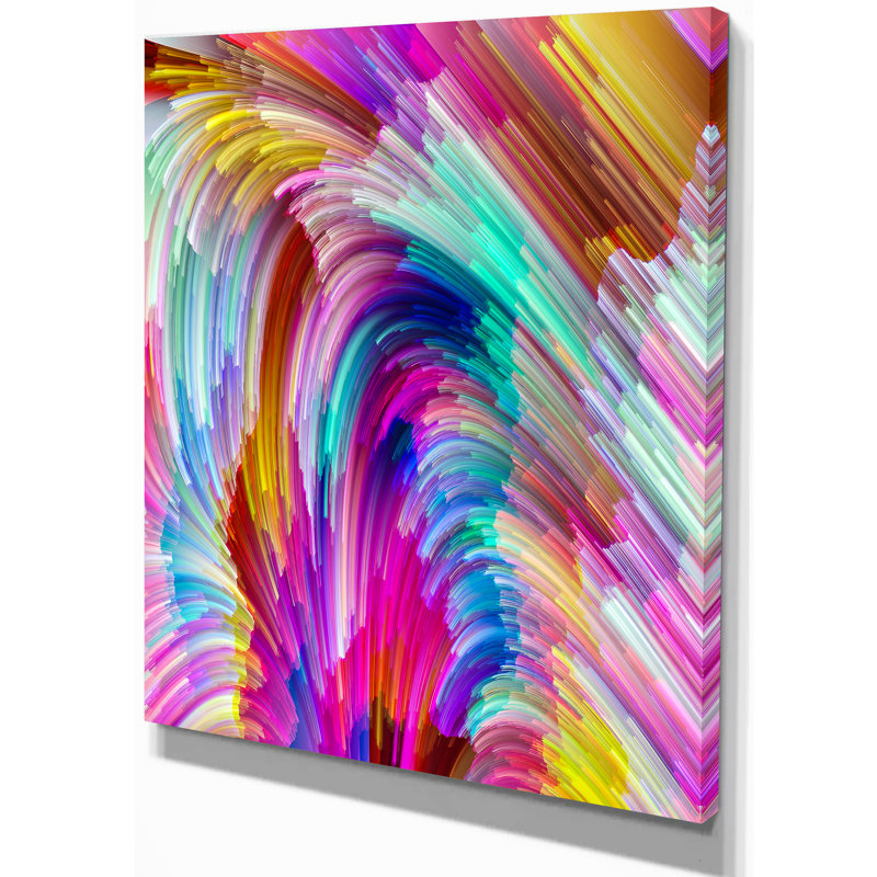 « contemporain », reproduction d’impression sur toile tendue, H 20 po x l 12 po x P 1po