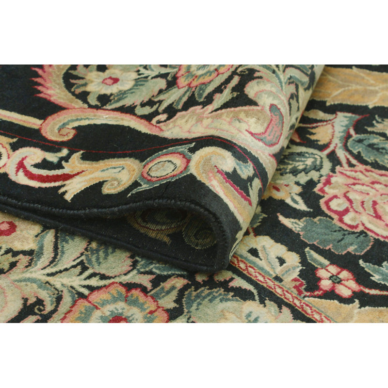 Tapis noir Pak-Persian Doreen