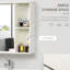 Armoire à miroir de salle de bain de 31,5 po de largeur - 2 rangements pour les médicaments quotidiens fixés au mur avec médicaments de 25,5 po
