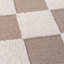 Loft Modern Checkerboard Living Room Area Rug and Runner Soft Pile-124621752-124621764
