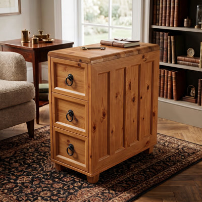 Table d'appoint en bois massif