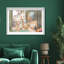Oliver Gal Tropical Bath Fashion - Diamond Dust Shadowbox Framed Wall Art-1290110445-1290110461