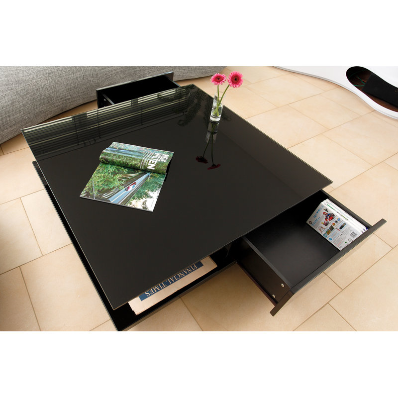 Ahrens Block Coffee Table with Storage