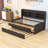 Dewolf Twin Storage Platform Bed-1544415210