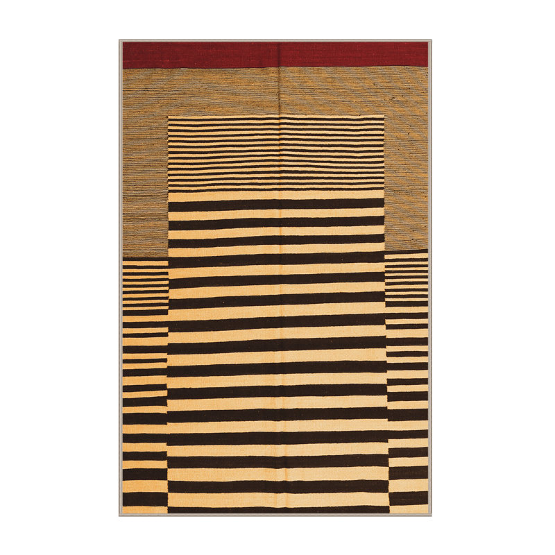 Smitty Performance Striped Indoor Rug, Rectangle 8' x 12'