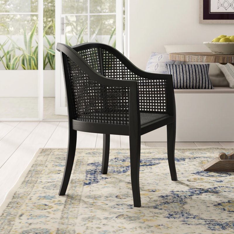 Raoul 16.3'' H Armchair, Black