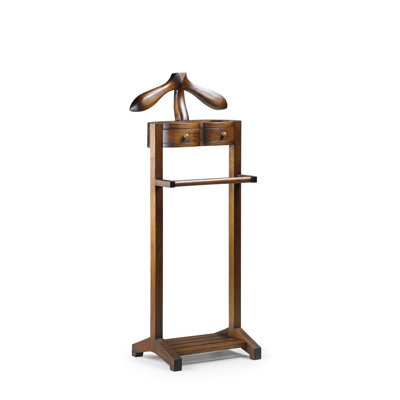 Flamingo Solid Wood Freestanding Valet Stand