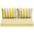 Yellow/White Stripe