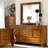 Oconee Solid Wood Flat Wall Mirror