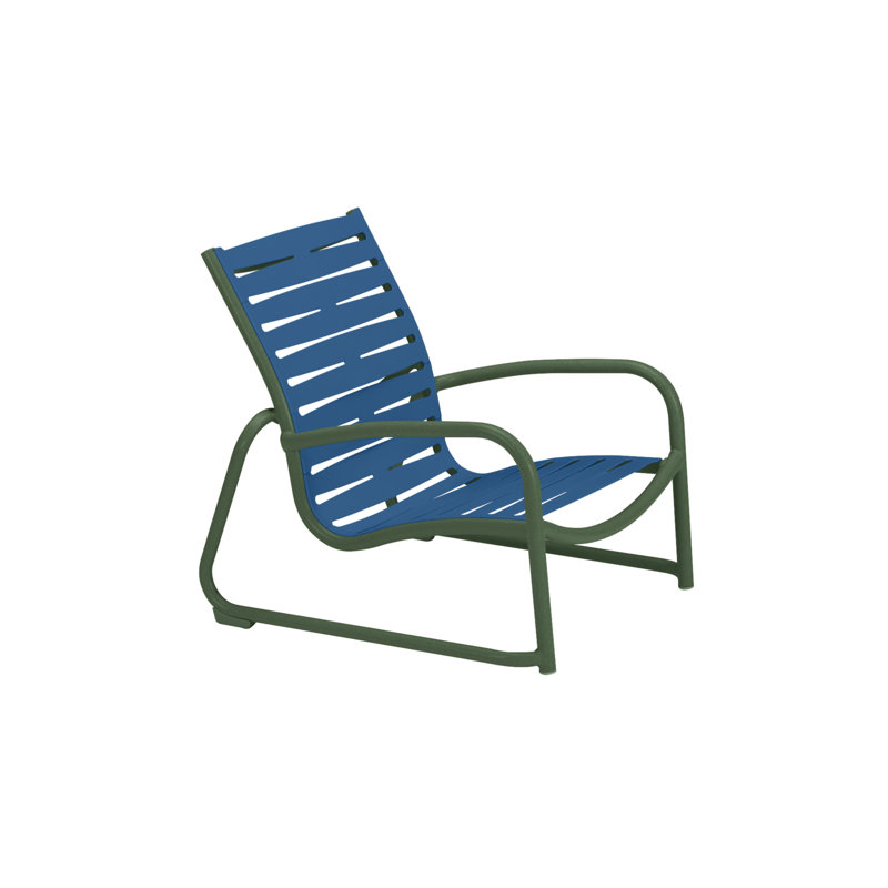 Millennia Outdoor Lounge Chair, Royal Blue , Sonora