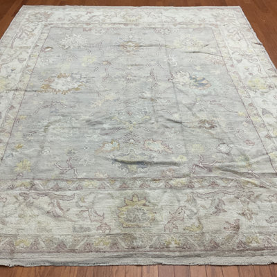 Hand Knotted Wool Geometric Rug