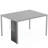  1/3 x 10 ft. Fixed Aluminum Shutter Wall (Pergola accessory)