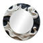 Miroir mural décoratif noir et blanc Opt Art-99620611-121602573