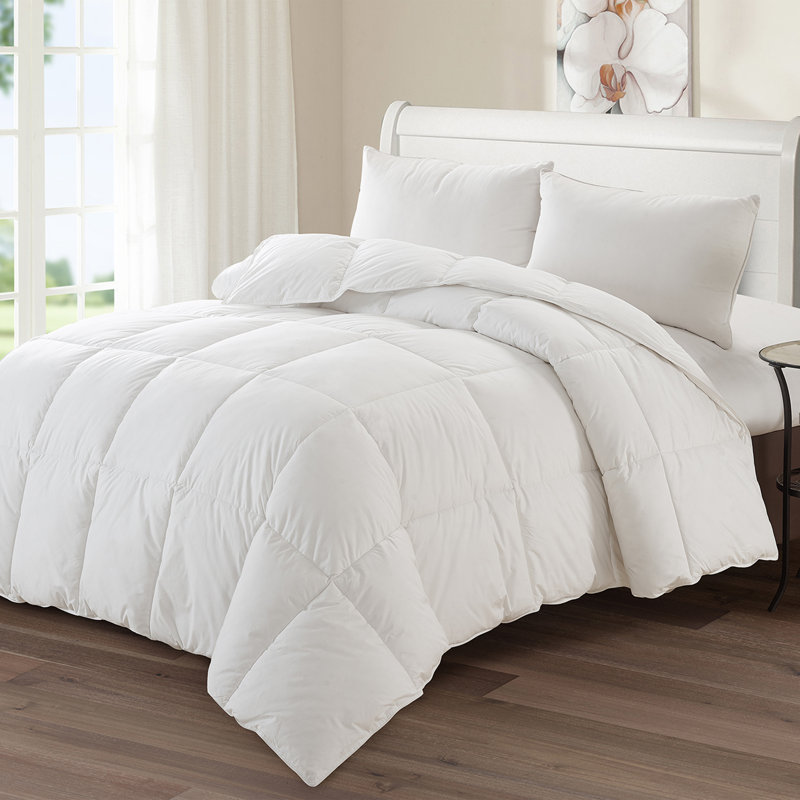 Édredon en duvet synthétique toutes saisons luxueux, Simple