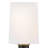 Hinkley Declan Medium Single Light Wall Sconce with Crosshatch Motif