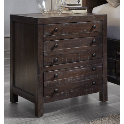 Table de chevet 3 tiroirs Owatonna