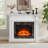 Only Mantel (not Included 23" Fireplace)- 45.6"w*11.8"d*40"h-1074887429