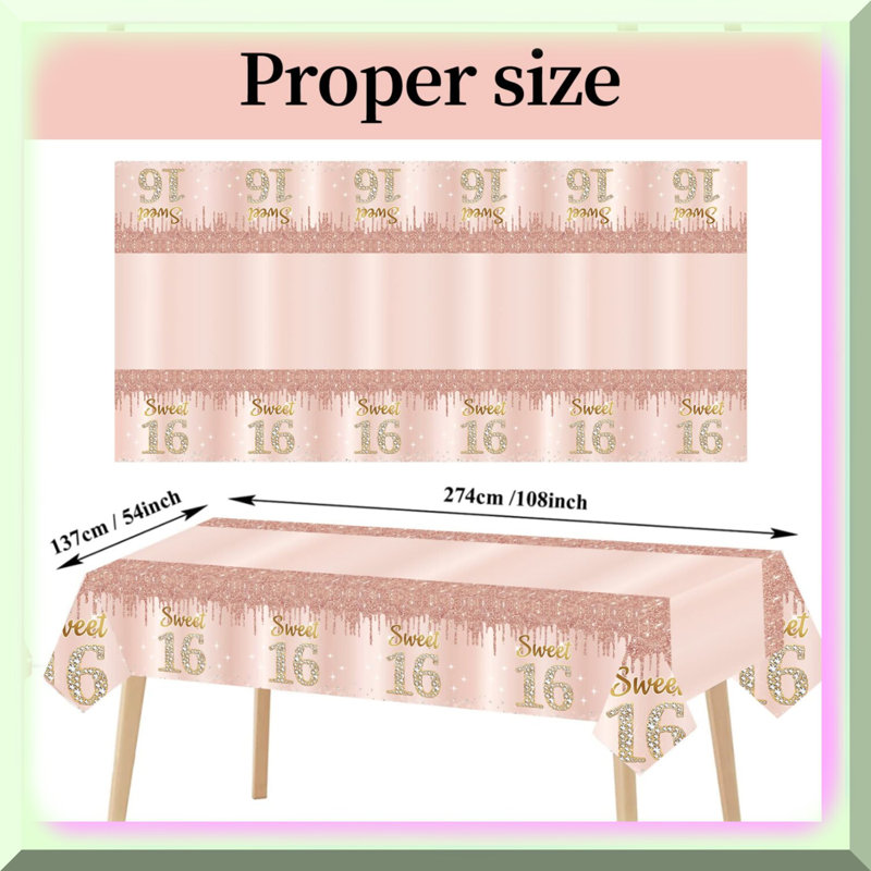 Rose Gold 16th Birthday Keepsake Guest Book