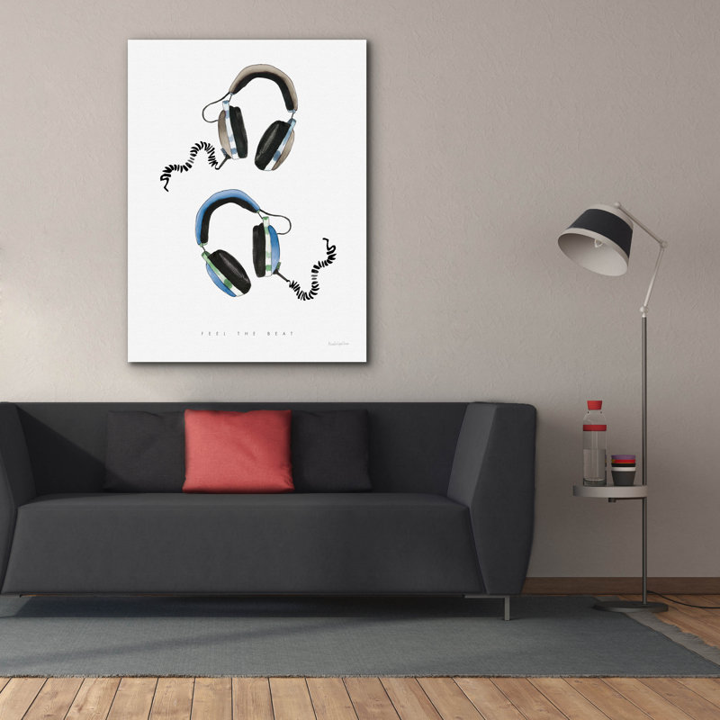 Art mural sur toile Epic Graffiti, H 54 po x l 40 po x P 1,5 po