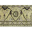 Tapis oriental noir / beige en laine noué à la main 11 pi 8 po x 17 pi 11 po Oriental