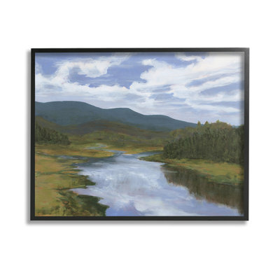 CloudyRiverLandscapeGicleeArtbyMichaelWillett