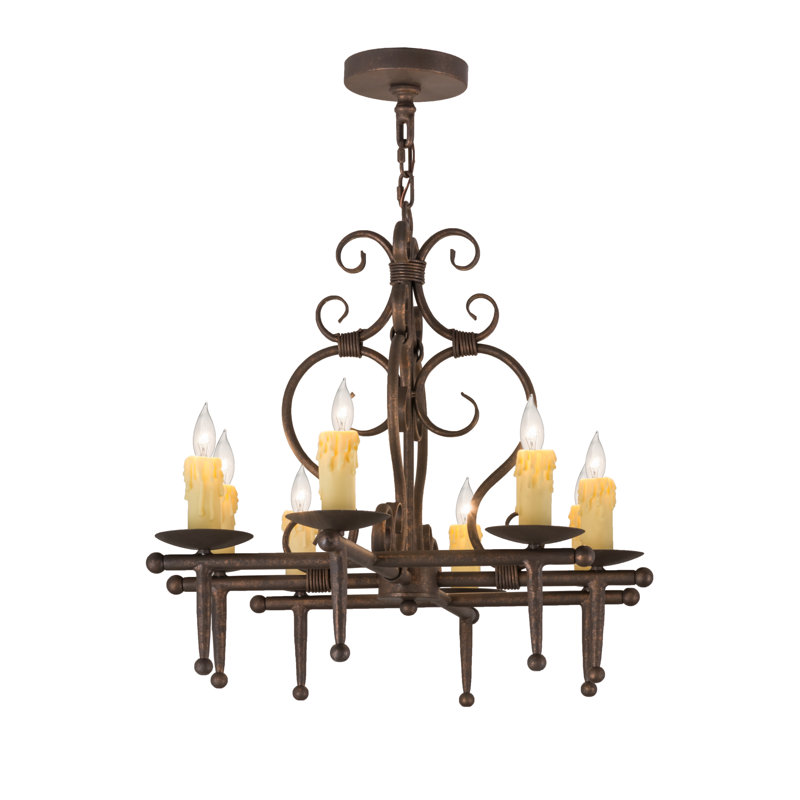 Tadley 8 - Light Chandelier