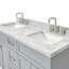 Ensemble de meuble-lavabo double 61 po Hamlet-759318128