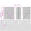100 cm H x 1000 cm W Fence Panels Fencing