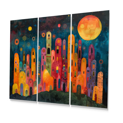 Elina - Towers Wall Art Print Set