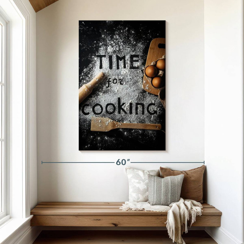 Time For Cooking, 48" H x 32" W