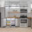 216-Can Beverage Refrigerator, Large Capacity Drink Fridge for Home Bar, Freestanding Beverage Cooler with Adjustable Shelves, LED Lighting-114250954