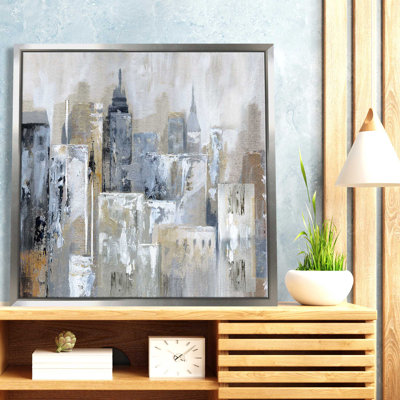 Bay City Reflection par Nan - Peinture