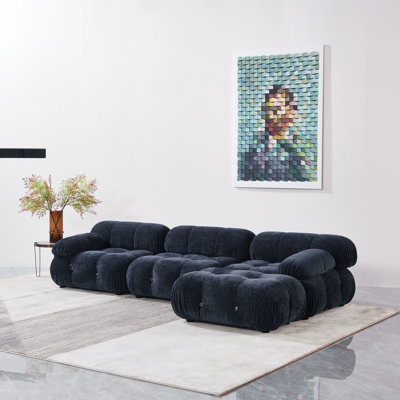 Canapé modulaire rembourré 4 pièces Daimion
