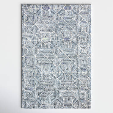 Linsly Hand Tufted Light Blue Rug & Reviews