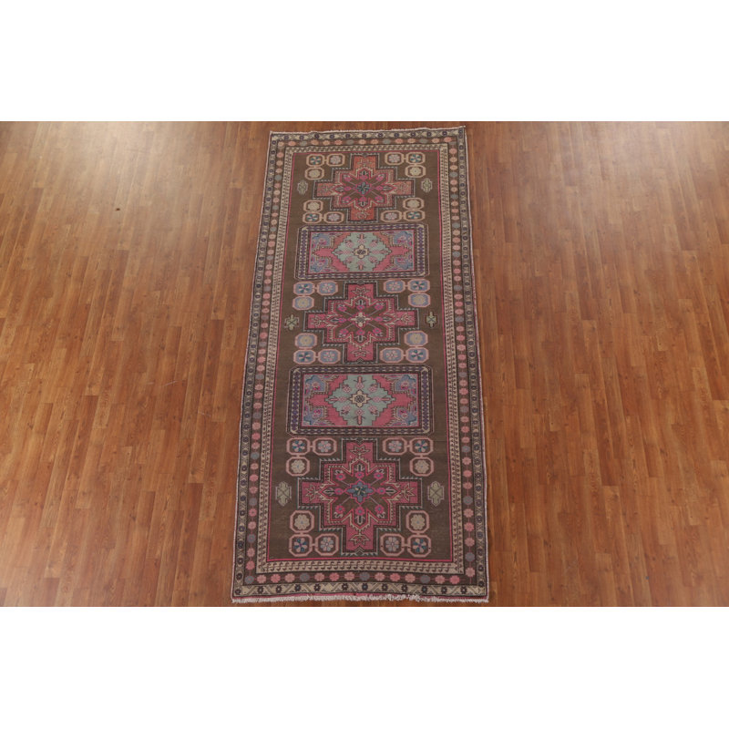 Tapis de couloir géométrique 4 x 10