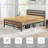 Metal Open-Frame Bed-1259659291