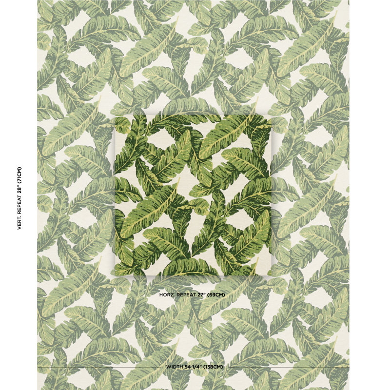Tropical Leaf Indoor/Outdoor Fabric