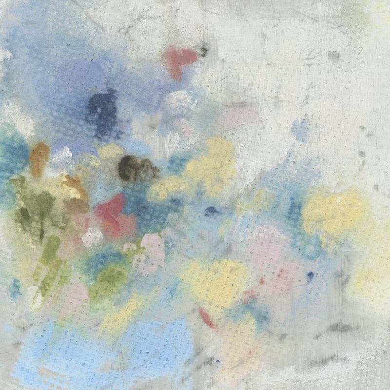 Teagen Botanica Impression I by June Erica Vess - Wrapped Canvas Print, 51 cm H x 51 cm W