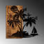 Handmade Wall Decor on Solid Wood