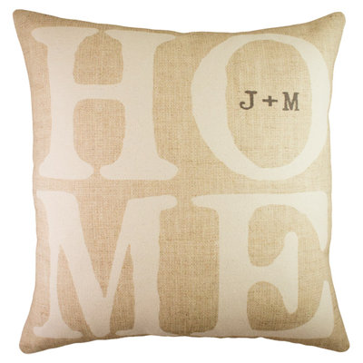 Cotton Reversible Throw Pillow