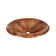 Maestro Tempered Copper Metal Oval Drop-in Bathroom Sink