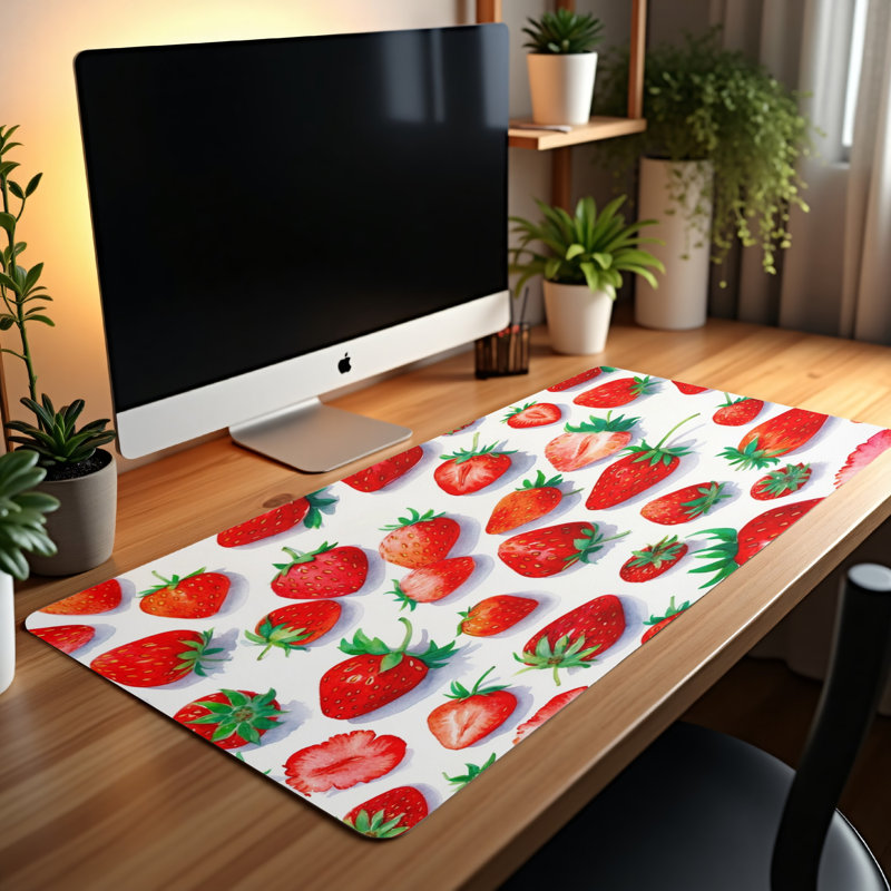 Polyester Desk Pad, 14.4x12.1