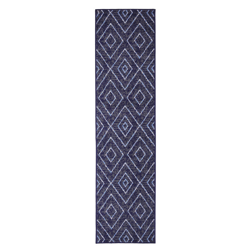 Lewter Geometric Indoor Rug, Runner 2' x 8'