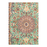 Canvello Light Green Fine Hand Knotted Silkroad Silk & Wool Nain 4' X 6'6''