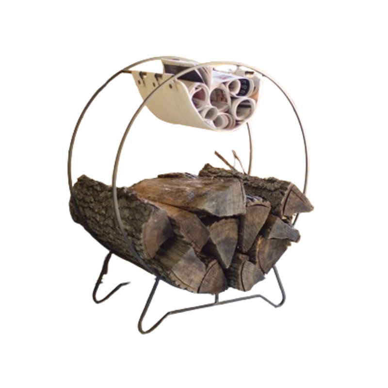 Arpina 14'' W Metal Log Rack