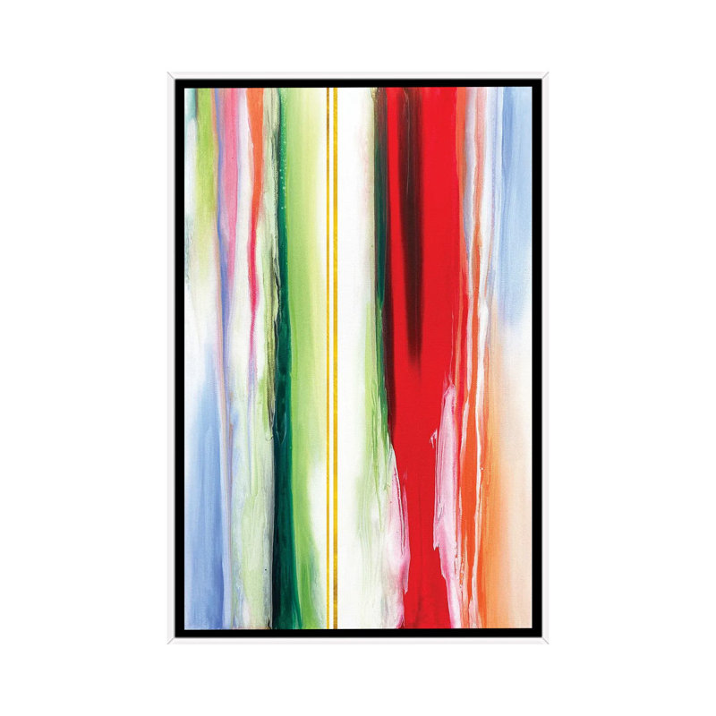 Vivid Visions - Print on Canvas, 66.04 cm H x 45.72 cm W, White Framed