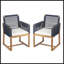 Ensemble de 2 chaises de salle à manger d'extérieur-1286283521-1286283522