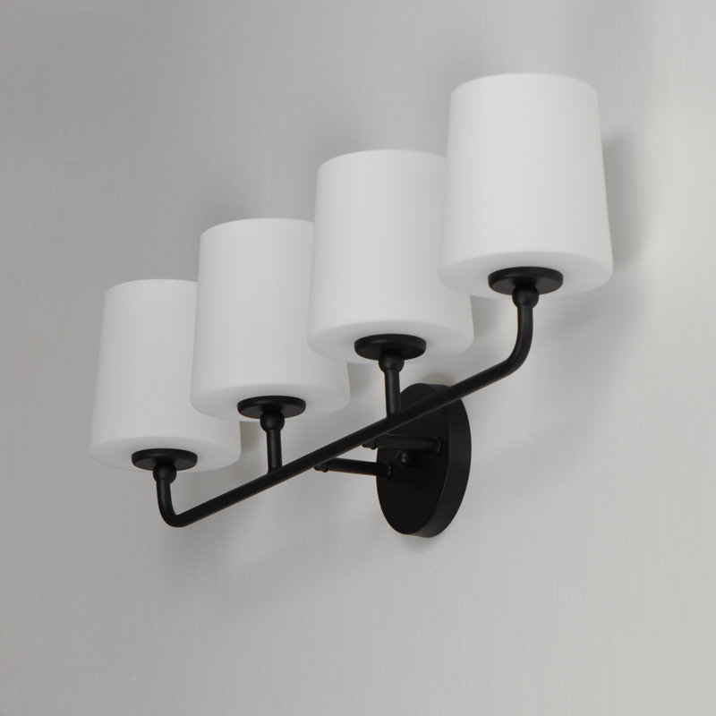 Arkady 4 - Light Dimmable Vanity Light, Black